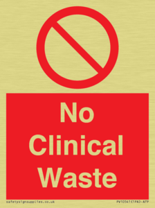 No Clinical Waste
